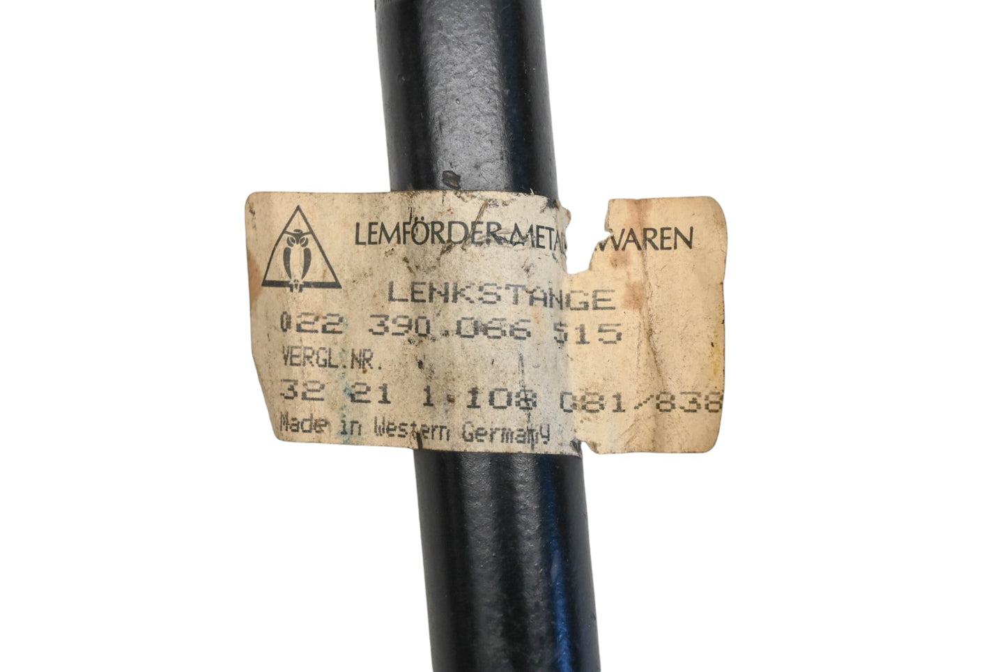 Lemforder Metallwaren 32211108081, 32 21 1 108 081, 32 21 1 108 081/838 Center Drag Link Assembly NOS