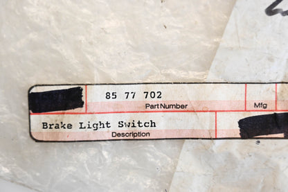 Aftermarket 19292002, 85 77 702, 85-77-702 Brake Light Switch NOS