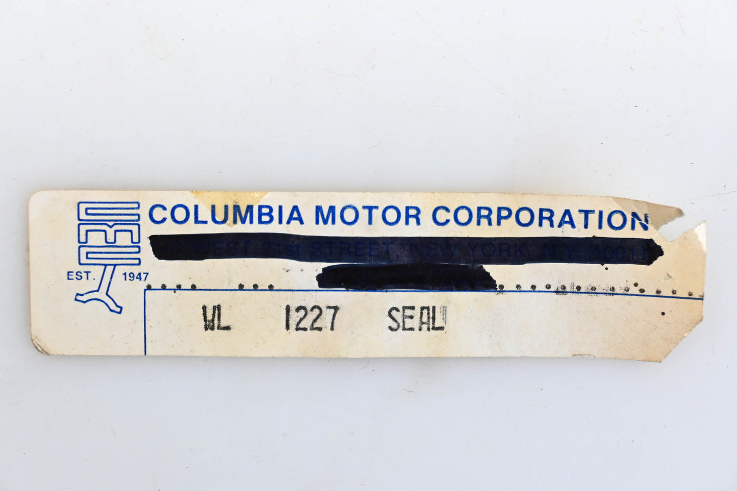 CMC WL 1227, MI 181250 5/16, OS6320 Gaco 1-11/16" x 2-1/2" x 5/16" Oil Seal NOS