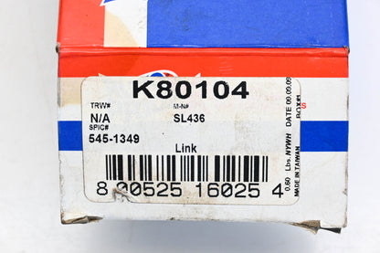 AutoPride K80104, 545-1349, SL436 Sway Bar Link Kit NOS