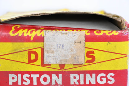 Deves 11251713178, 2163-INT, 013-8178 83.98mm BMW Piston Ring Kit NOS