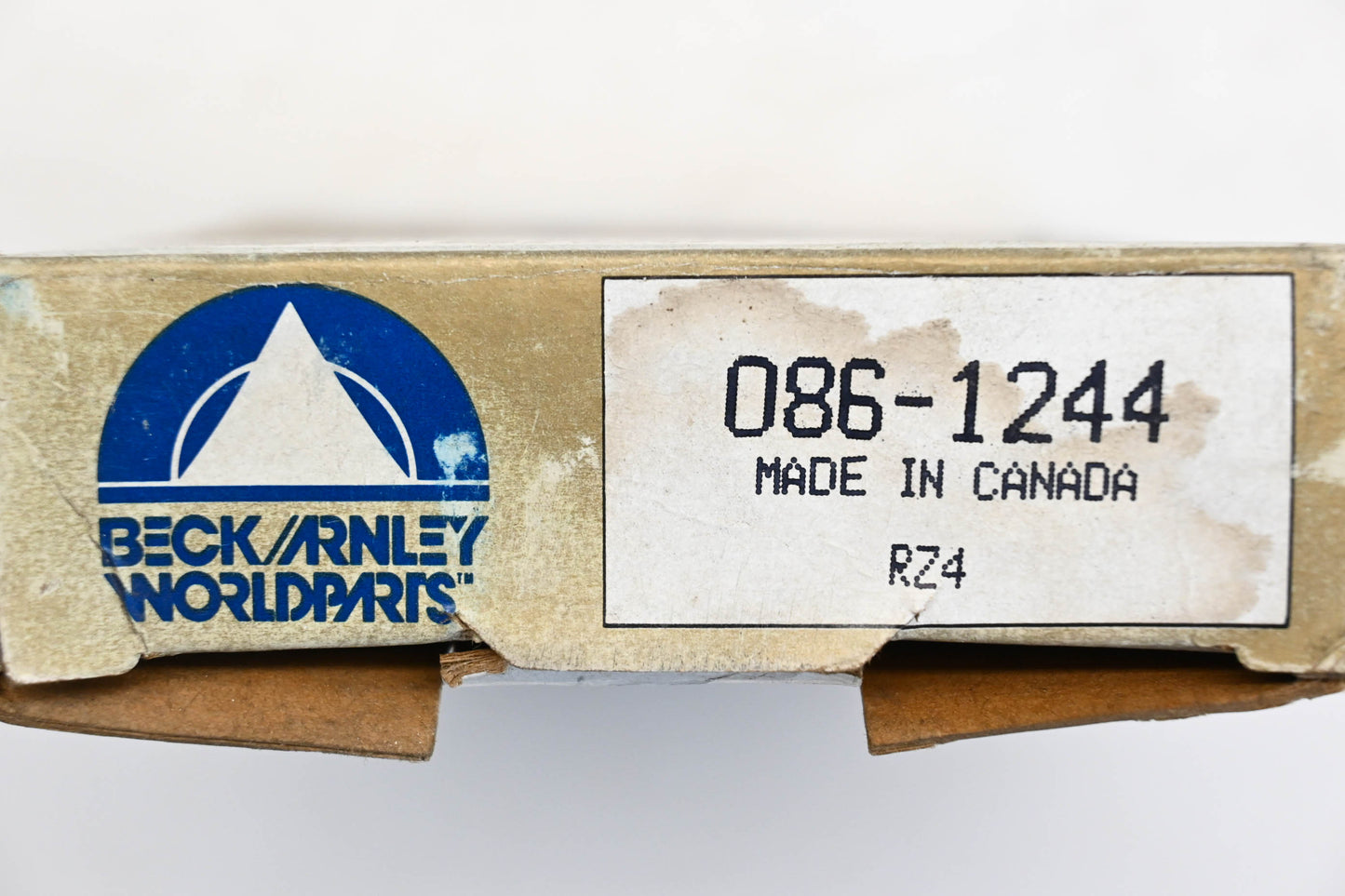 Beck/Arnley 086-1244 Super Deluxe Non-Asbestos Disc Brake Pad Kit NOS