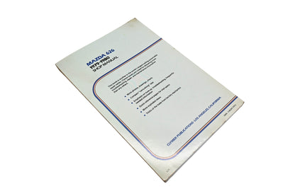 Clymer ISBN 0 89287 358 2, A269, ISBN 0-89287-358-2 79-80 Mazda 626 Shop Manual