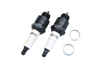 Autolite 85 Resistor Spark Plug Kit Qty 2 NOS