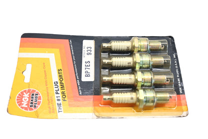 NGK BP7ES, 933 Copper Core Spark Plugs Qty 4 NOS