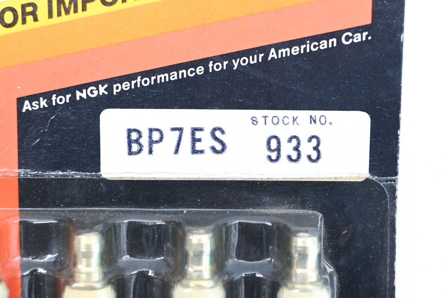 NGK BP7ES, 933 Copper Core Spark Plugs Qty 4 NOS