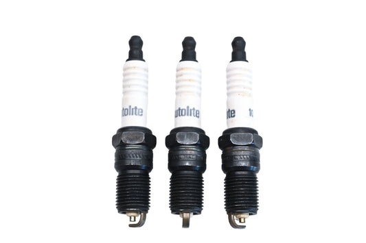 Autolite 106 Resistor Spark Plugs Qty 3 NOS