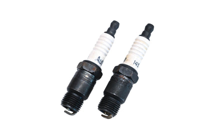Autolite 145 Resistor Spark Plugs Qty 2 NOS