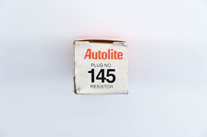 Autolite 145 Resistor Spark Plugs Qty 2 NOS