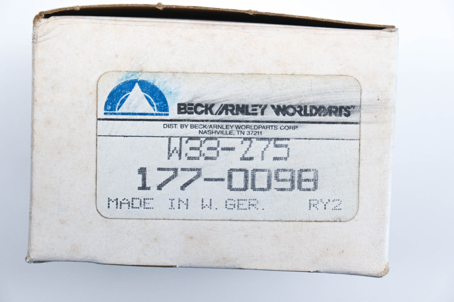 Beck Arnley 177-0098, W33-275, 40 0427 14 Volt Voltage Regulator NOS