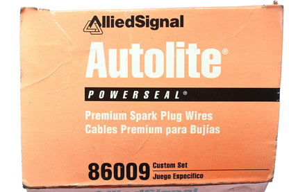 Autolite 86009 PowerSeal Premium Spark Plug Wire Kit NOS