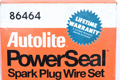Autolite 86464 PowerSeal Spark Plug Wire Kit NOS