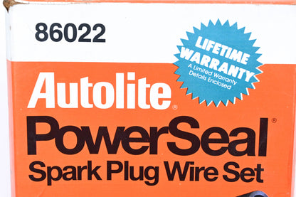 Autolite 86022 PowerSeal Spark Plug Wire Kit NOS