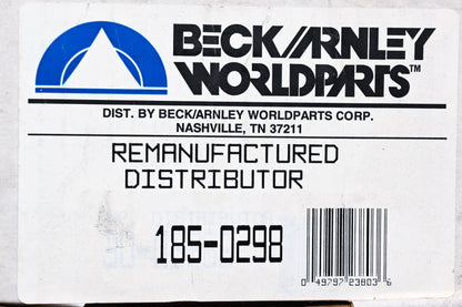Beck Arnley 185-0298 Remanufactured Distributor