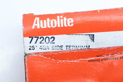 Autolite 77202 Side Terminal Battery Cable NOS