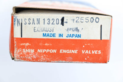 Shin Nippon 13202-25500 Exhaust Valves Qty 4 NOS