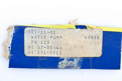 SIL 131-0812, PA 120, QCP 456 Water Pump Kit NOS