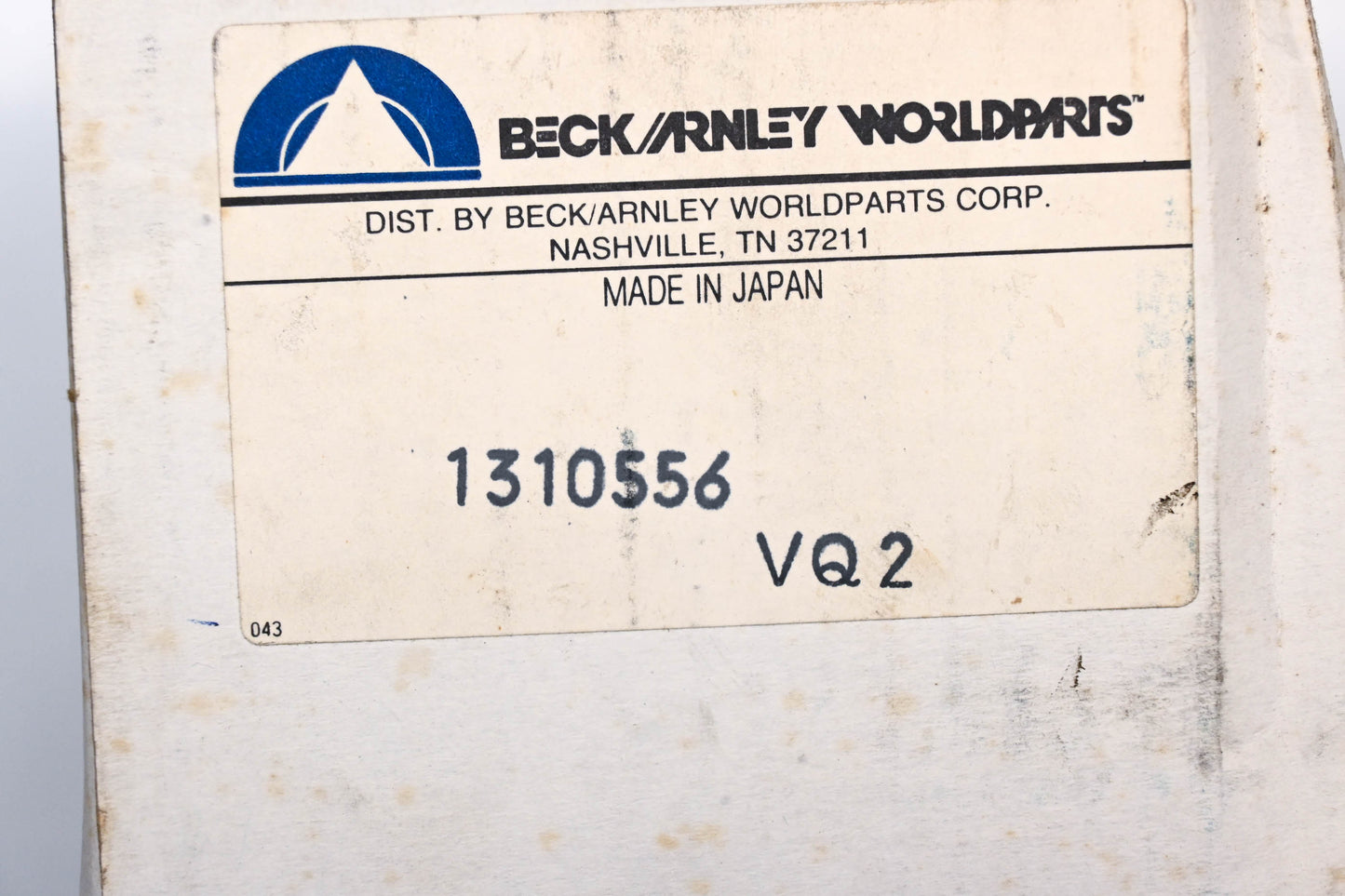 Beck Arnley 131-0556, 1310556 GMB Water Pump Kit NOS