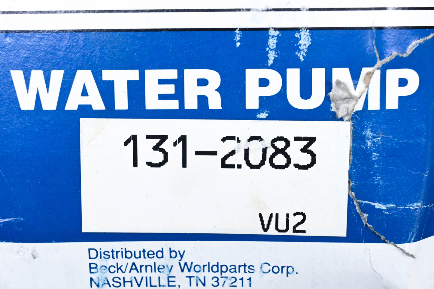 Beck Arnley 131-2083 NPW Water Pump Kit NOS