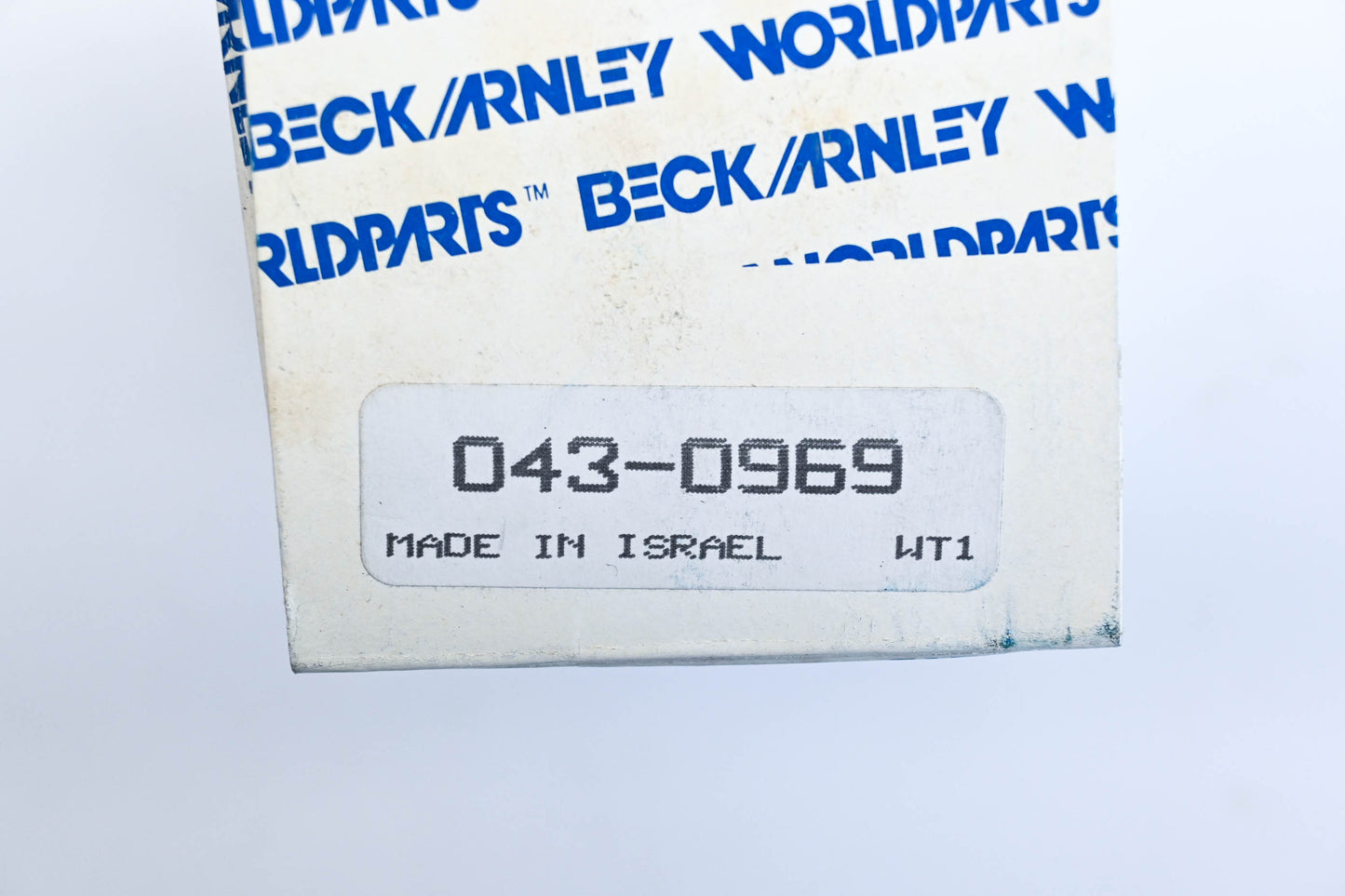 Beck Arnley 043-0969 Fuel Filter Kit NOS