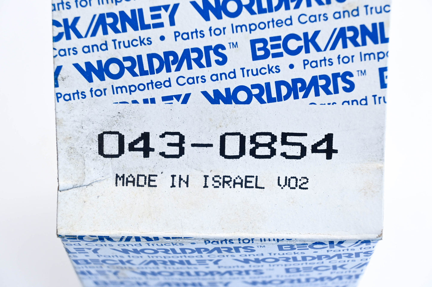 Beck Arnley 043-0854, 9342 Fuel Filter NOS