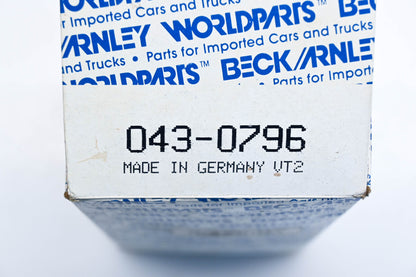 Beck Arnley 043-0796, 30 789 106 MonarkDiesel Fuel Water Separator Filter NOS