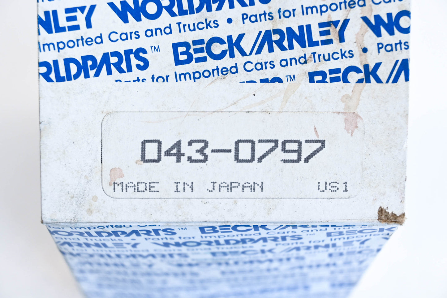 Beck Arnley 043-0797 Fuel Filter Kit NOS