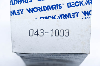 Beck Arnley 043-1003 Fuel Filter Kit NOS