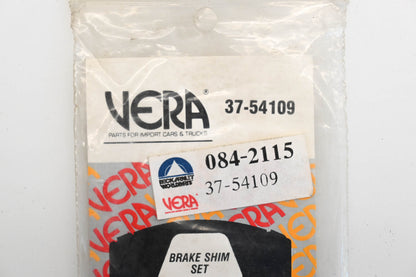 Vera 084-2115, 37-54109 Brake Pad Shim Kit NOS