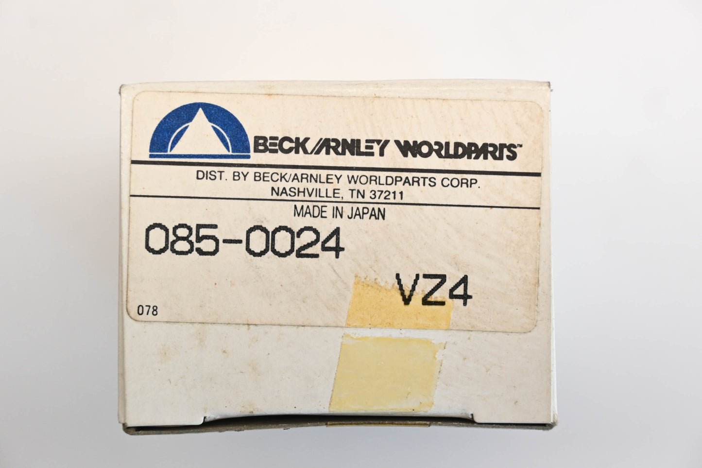 Beck/Arnley 085-0024 Rear Brake Adjuster Assembly NOS