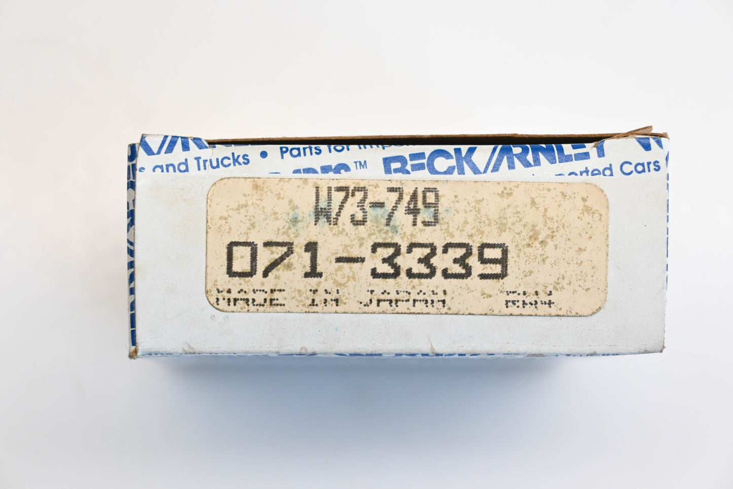 Beck/Arnley 071-3339, W73-749, 31-03816 Front Disc Brake Caliper Repair Kit NOS