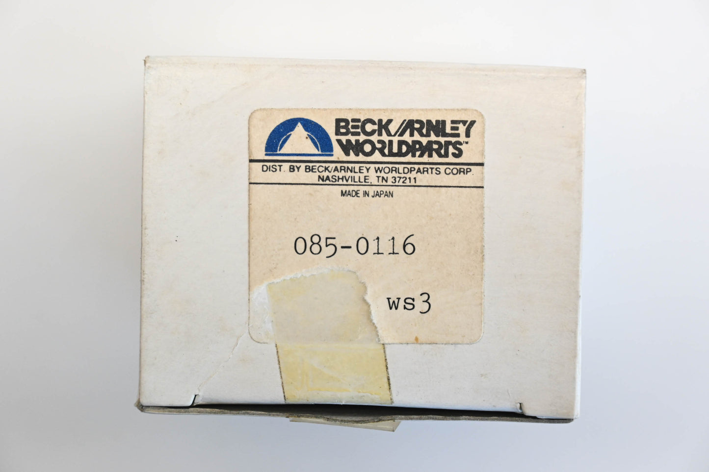 Beck/Arnley 085-0116 Brake Adjuster Assembly NOS