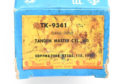 Miyaco TK-9341, 04493-20050, 31-02447 Brake Master Cylinder Repair Kit NOS