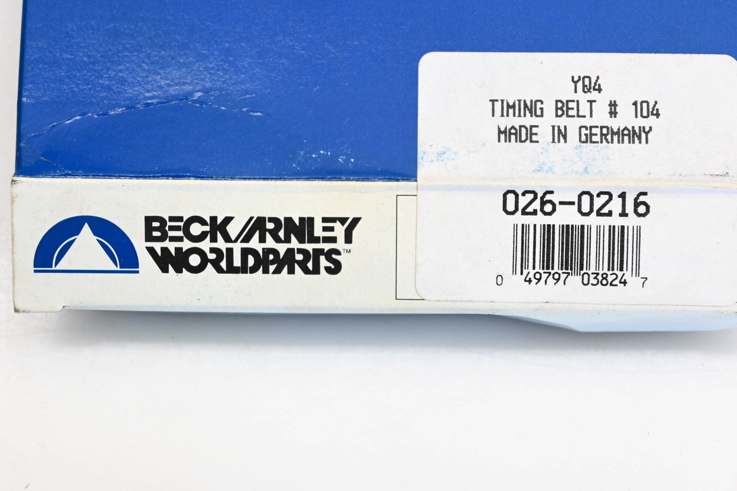 Beck/Arnley 026-0216, 13028-V5200 104 Contitech Timing Belt NOS