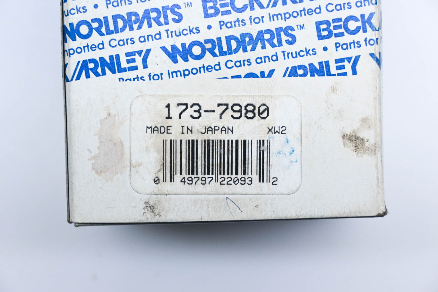 Beck Arnley 173-7980 Distributor Rotor NOS