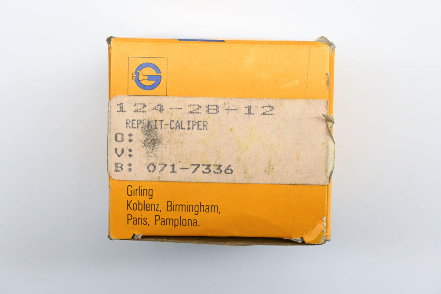 Girling Disc Brake Caliper Repair Kit NOS