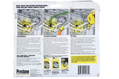 Prestone Flush 'N Fill Kit NOS