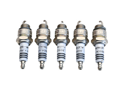 Bosch Platinum Spark Plugs Qty 5 NOS