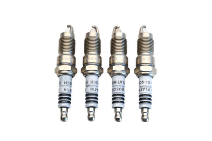 Bosch Platinum Spark Plugs Qty 4 NOS