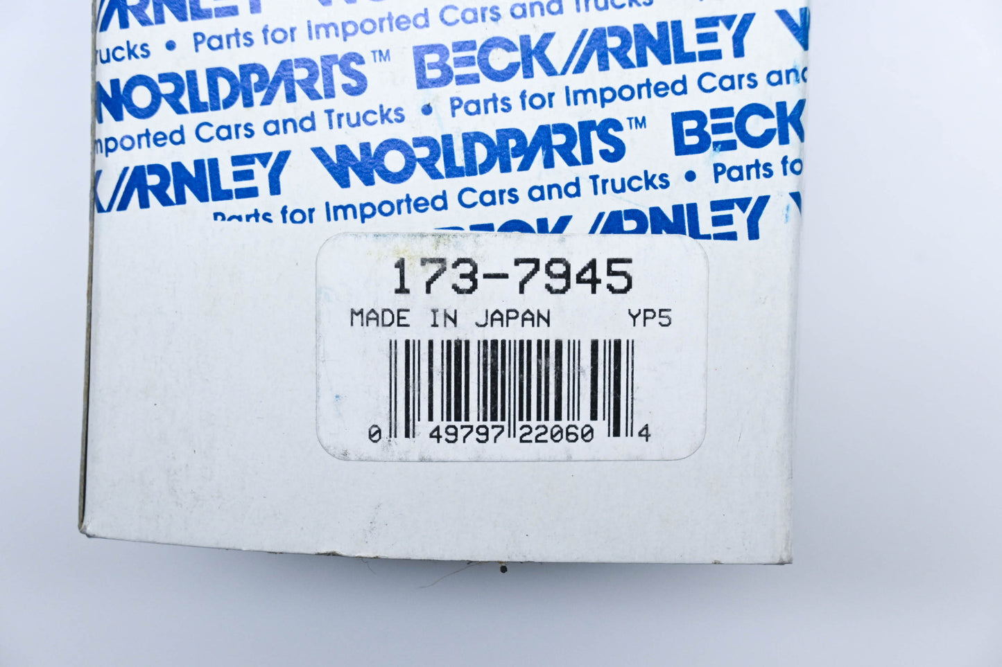 Beck Arnley 173-7945 Distributor Rotor NOS