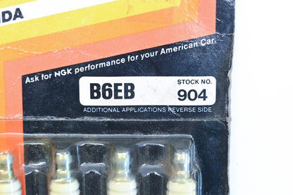NGK Copper Core Spark Plugs Qty 4 NOS