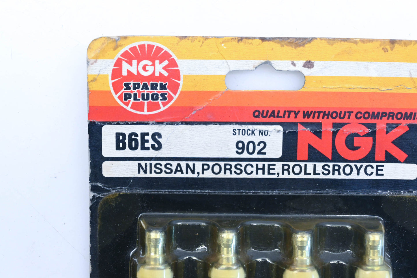 NGK Copper Core Spark Plugs Qty 4 NOS