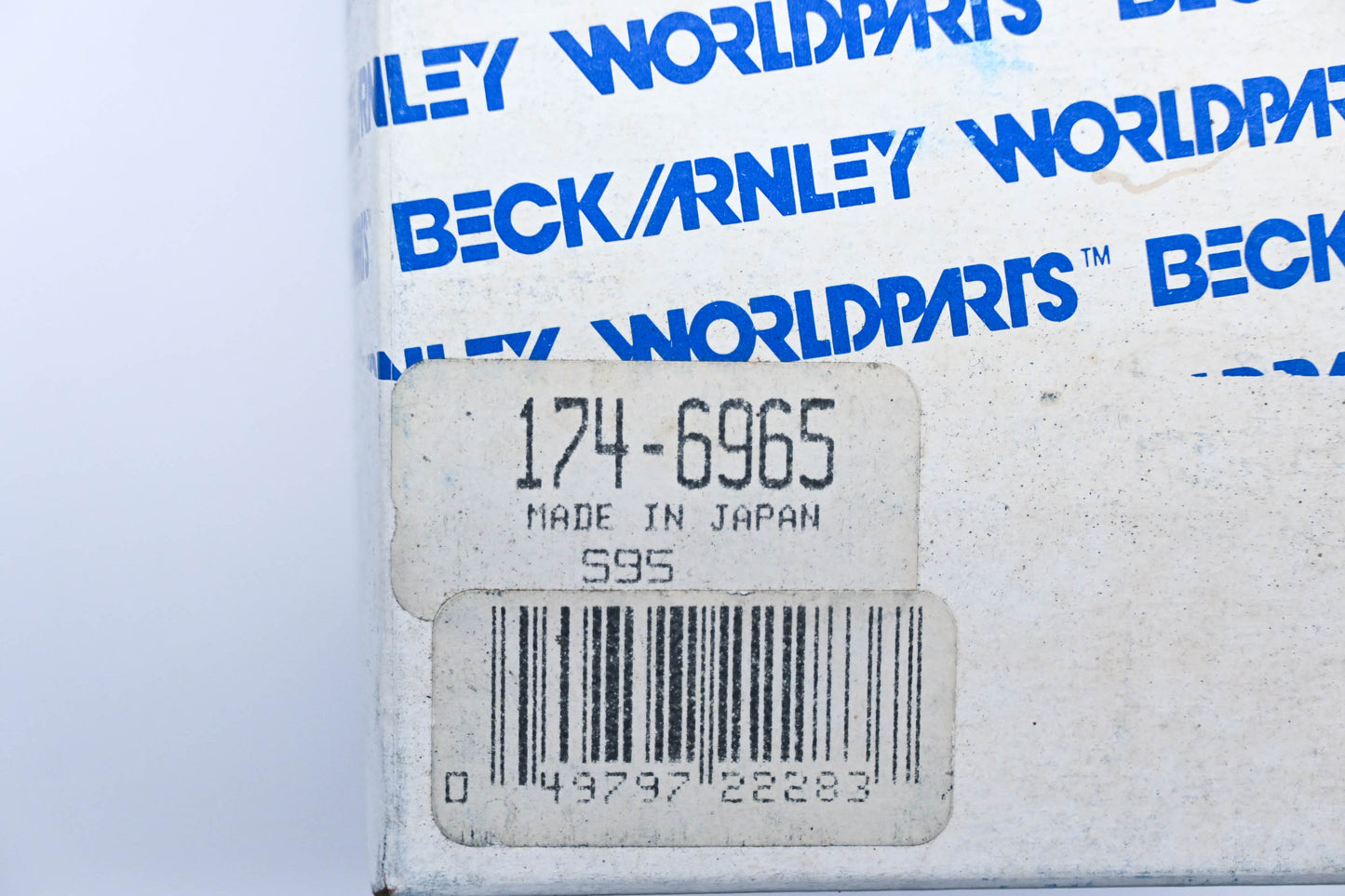 Beck/Arnley Distributor Cap Kit NOS