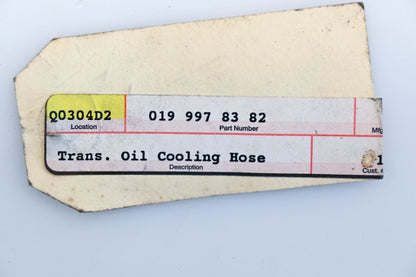Aftermarket Transmission Oil Cooling Hose NOS