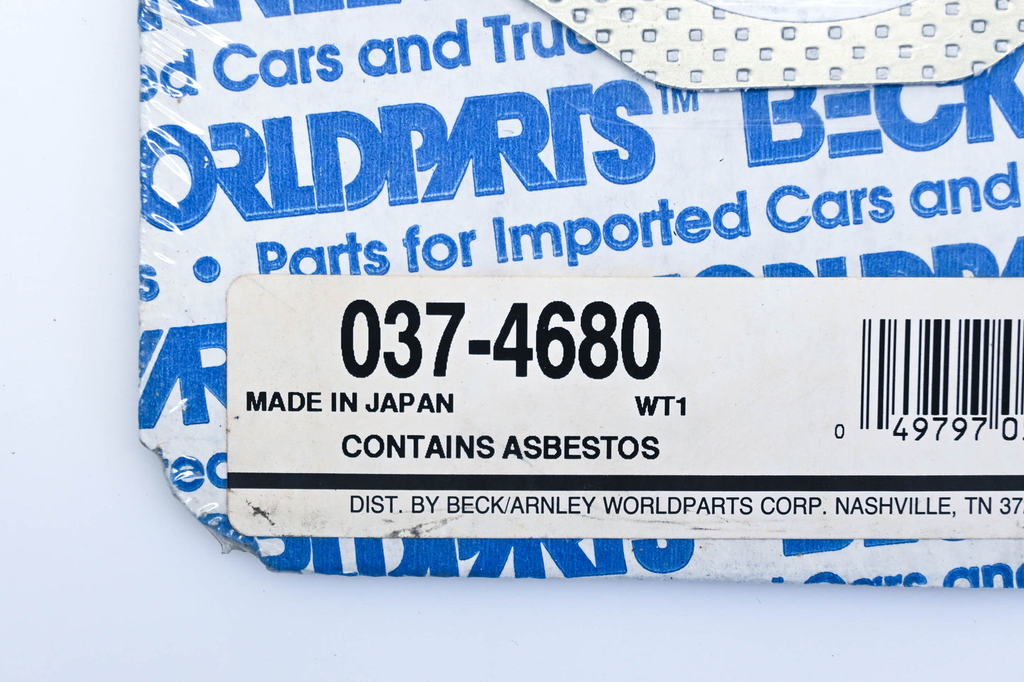 Beck/Arnley Exhaust Manifold Gasket NOS
