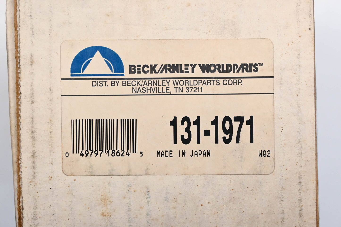 Beck/Arnley 131-1971 Water Pump Kit NOS