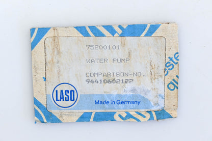 Laso 75200101, 94410602122, 75200200R Water Pump NOS