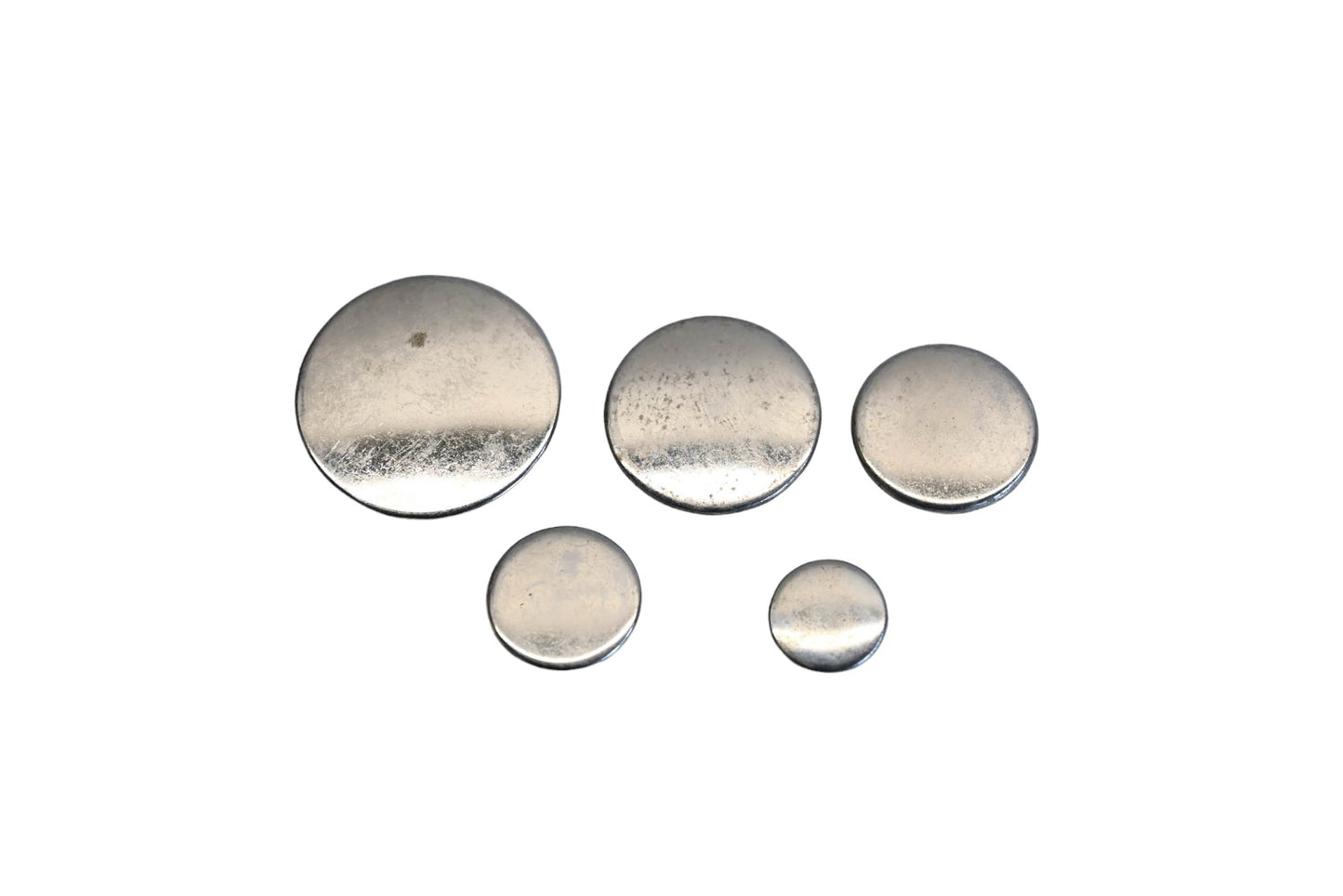 Motormite 02412 Universal Chrome Plug Button Kit NOS