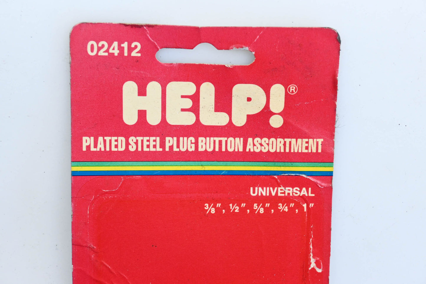 Motormite 02412 Universal Chrome Plug Button Kit NOS