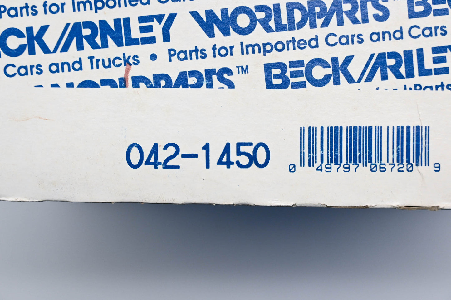 Beck/Arnley 042-1450 Air Filter NOS